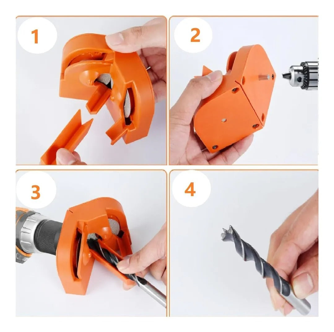 Afilador Brocas Taladro Portátil Metal