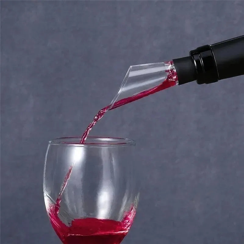 Abridor De Vino Electrico Color Negro