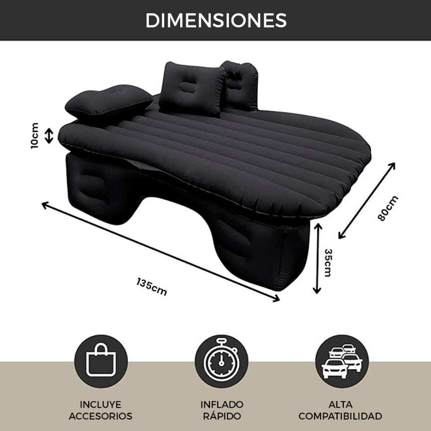 Colchon inflable para auto