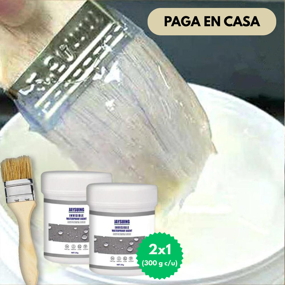 Pack 2X1 Sellante Impermeabilizante Transparente 💧✨ - (300 gr c/u)