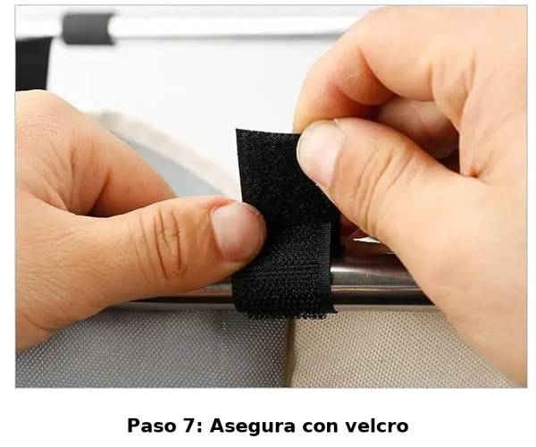 Cesta Ropa Sucia blanca, negra y color